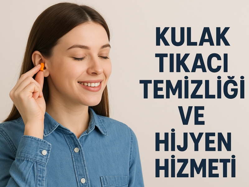 Kulak Tıkacı Temizliği ve Hijyen Hizmeti