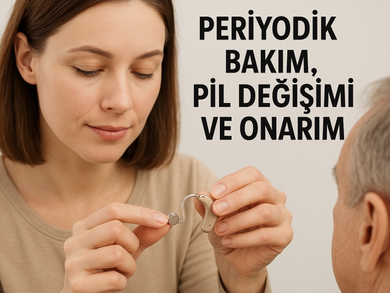 Periyodik Bakım, Pil Değişimi ve Onarım